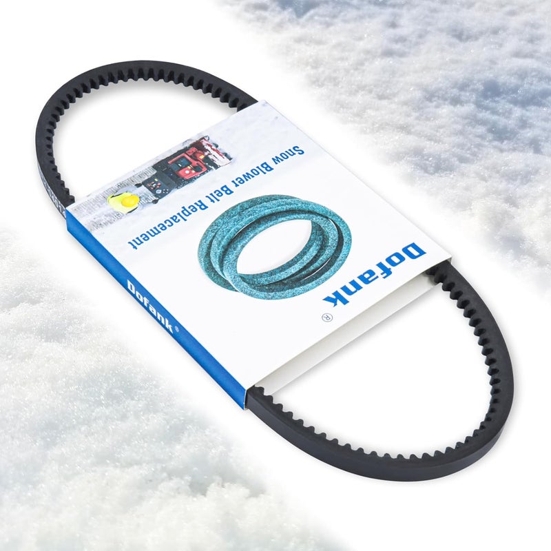 Dofank 954-04014 Auger Belt Kevlar for MTD 2007, Yard Machines, Craftsman, Bolens Snowblowers, Replaces 754-04014, 954-05110 - 3/8" x 27" - Image 5